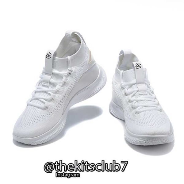 curry flow 8 all white
