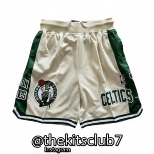 מכנס כדורסל אופנתי 2026 Just*Don CELTICS. משלוח חינם