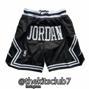 מכנס כדורסל אופנתי 2026 Just*Don BLACK JORDAN. משלוח חינם