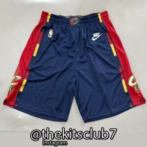 מכנס כדורסל אן.בי.איי קליבלנד כחול 2026 CLEVELAND SHORTS HARDWOOD CLASSIC. משלוח חינם