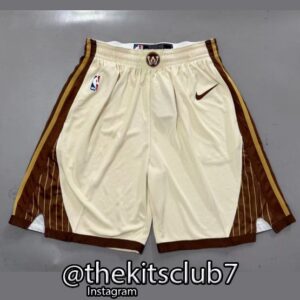 מכנס כדורסל אן.בי.איי גולדן סטייט סיטי אדישן 2026 WORRIORS SHORTS CITY EDITION. משלוח חינם