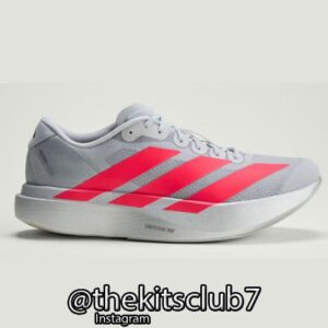 נעלי ריצה אדידס  ADIDAS ADIZERO EVO SL GREY RED  . מידות 36-45. משלוח חינם